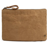 DEPECHE Fløjl clutch Clutch 013 Tan
