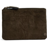 DEPECHE Fløjl clutch Clutch 049 Army Green