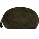 DEPECHE Fløjl makeup taske Make up bag 049 Army Green