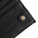DEPECHE Funktionel kreditkort holder i skind Purse / Credit card holder 099 Black (Nero)