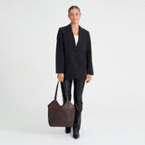 DEPECHE Golden Chic håndtaske Shoulderbag / Handbag 106 Coffee