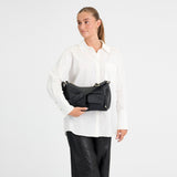 DEPECHE Golden Chic skuldertaske Shoulderbag / Handbag 099 Black