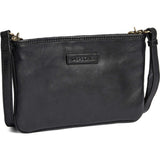 DEPECHE Håndflettet clutch taske i kalveskind Small bag / Clutch 099 Black