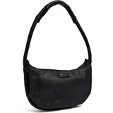 DEPECHE Håndtaske med smuk fletrem Shoulderbag / Handbag 099 Black (Nero)