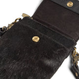 DEPECHE Hair-on mobiltaske Mobilebag 095 Jet Black