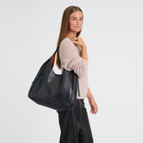 DEPECHE Havana Skuldertaske Shoulderbag / Handbag 099 Black