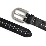 DEPECHE Jeans Belt Belts 099 Black (Nero)