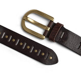 DEPECHE Jeans Belt Belts 161 Dark brown