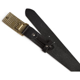 DEPECHE Jeansbælte Belt 154 Black/Brass