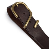 DEPECHE Jeansbælte Belt 161 Dark brown