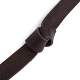 DEPECHE Jeansbælte Belt 161 Dark brown