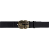 DEPECHE Jeansbælte Belt 154 Black/Brass
