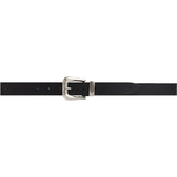 DEPECHE Jeansbælte Belt 300 Black/Amr silver