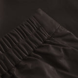 Depeche leather wear Julia skind shorts Shorts 008 Chocolate