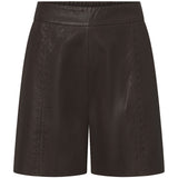 Depeche leather wear Julia skind shorts Shorts 008 Chocolate
