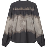 Depeche Clothing Kia bluse i smukt print Blouse 268 Grey Printed