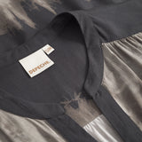 Depeche Clothing Kia kjole i smukt print Dresses 268 Grey Printed