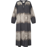 Depeche Clothing Kia kjole i smukt print Dresses 268 Grey Printed