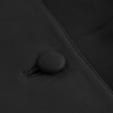 Depeche leather wear Kimmi habitvest i en blød skindkvalitet Vest 099 Black (Nero)