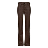 Depeche leather wear Kiri Boot Cut Skindbuks Pants 173 Chestnut
