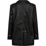 Depeche leather wear Klassisk Kenya læderblazer Blazer 099 Black (Nero)