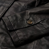 Depeche leather wear Klassisk Kenya læderblazer Blazer 099 Black (Nero)