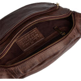 DEPECHE Klassisk bumbag Bumbag 133 Brandy