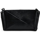 DEPECHE Klassisk clutch med et twist Clutch 099 Black (Nero)