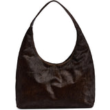 DEPECHE Klassisk hair-on shopper Shopper 161 Dark brown