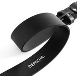 DEPECHE Klassisk jeans bælte i lækker skindkvalitet Belts 099 Black (Nero)