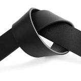 DEPECHE Klassisk jeans bælte i lækker skindkvalitet Belts 099 Black (Nero)