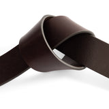 DEPECHE Klassisk jeans bælte i lækker skindkvalitet Belts 161 Dark brown