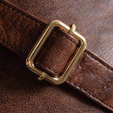 DEPECHE Klassisk mobiltaske i en smørblød skindkvalitet Mobilebag 133 Brandy