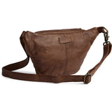 DEPECHE Klassisk must-have bumbag i skind Bumbag 221 Chesterfield