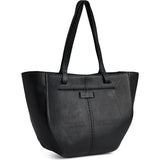 DEPECHE Klassisk shopper med cool twist Shopper 099 Black (Nero)