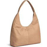 DEPECHE Klassisk skuldertaske i kalveskind Shoulderbag / Handbag 156 Camel