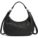 DEPECHE Klassisk skuldertaske i kalveskind Shoulderbag / Handbag 099 Black
