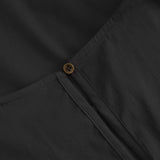 Depeche Clothing Kort Abi kjole med pufærmer Dresses 099 Black (Nero)