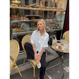 Depeche Clothing Kortærmet oversize Fay skjorte Shirts 001 White