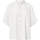 Depeche Clothing Kortærmet oversize Fay skjorte Shirts 001 White