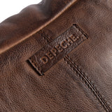 DEPECHE Læder bumbag Bumbag 133 Brandy