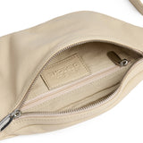 DEPECHE Læder bumbag i klassisk design Bumbag 202 Vanilla