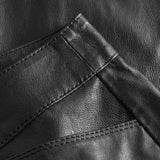 Depeche leather wear Lækre skindbukser i blød og dejlig kvalitet Pants 099 Black (Nero)