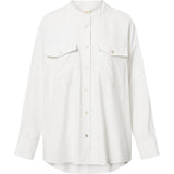 Depeche Clothing Langærmet oversize Fay skjorte Shirts 001 White
