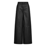 Depeche leather wear Lauren MW Full Lenght Skindbuks Pants 099 Black