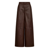 Depeche leather wear Lauren MW Full Lenght Skindbuks Pants 106 Coffee