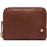 DEPECHE Lille enkel pung i blødt skind Purse / Credit card holder 133 Brandy