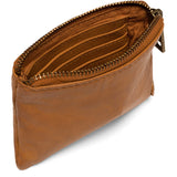 DEPECHE Lille pung i blødt og kraftigt skind Purse / Credit card holder 014 Cognac