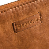 DEPECHE Lille pung i blødt og kraftigt skind Purse / Credit card holder 014 Cognac
