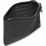 DEPECHE Lille pung i blødt og kraftigt skind Purse / Credit card holder 099 Black (Nero)